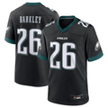 Fenge P.Eagles #26 Saquon Barkley Black Alternate Game Stitched American Stitched Jerseys