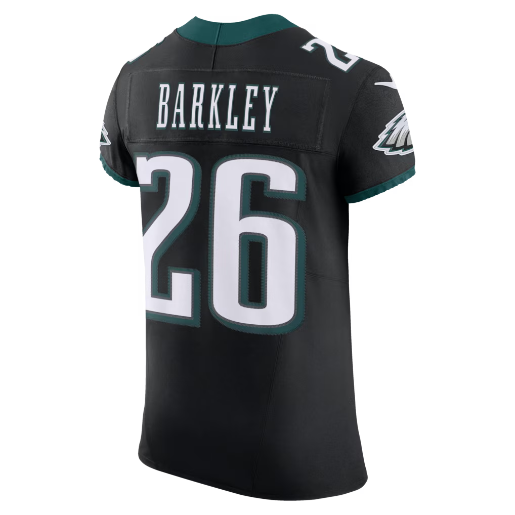 Fenge P.Eagles #26 Saquon Barkley Black Alternate Vapor F.U.S.E. Elite Stitched Jerseys