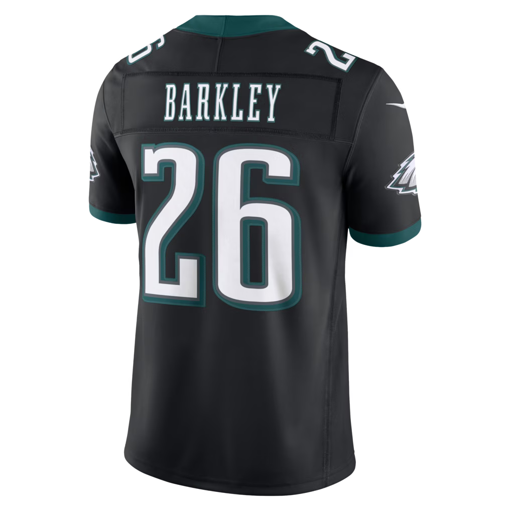 Fenge P.Eagles #26 Saquon Barkley Black Alternate Vapor F.U.S.E. Stitched Limited Jerseys