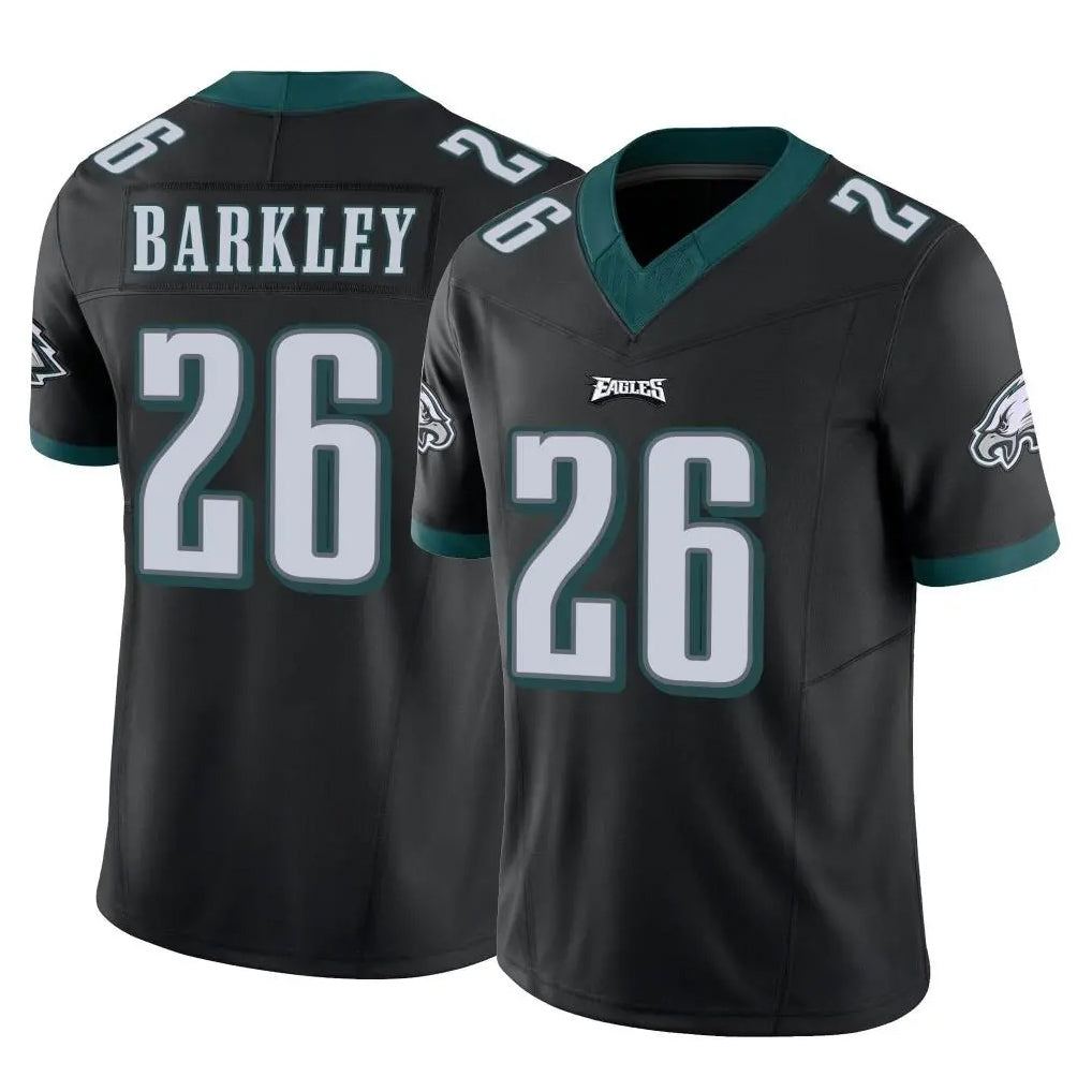 Fenge P.Eagles #26 Saquon Barkley Player Black Limited Vapor F.U.S.E. Home Game Stitched Jerseys