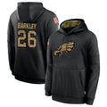 Fenge P.Eagles #26 Saquon Barkley Player Black Salute To Service Stitched Jerseys