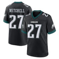 Fenge P.Eagles #27 Quinyon Mitchell Player Black Game Home Stitched Jerseys