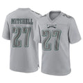 Fenge P.Eagles #27 Quinyon Mitchell Player Gray Atmosphere Fashion Home Game Stitched Jerseys