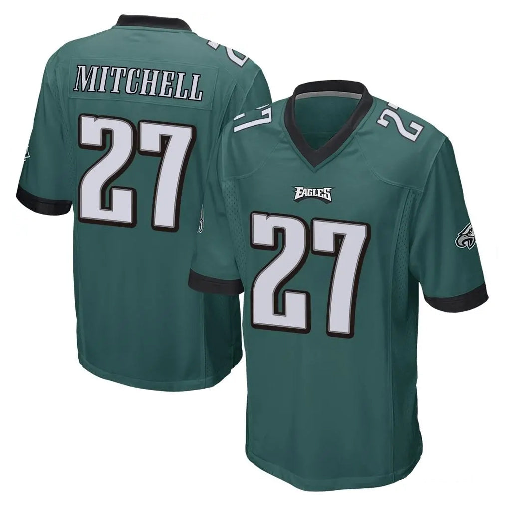 Fenge P.Eagles #27 Quinyon Mitchell Player Team Color Green Home Game Stitched Jerseys