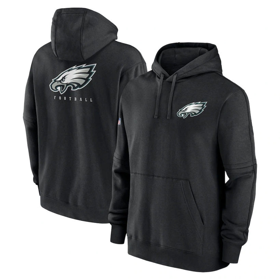 Fenge P.Eagles #33 Cooper DeJean Player Black Military Hoodie Game Stitched Jerseys