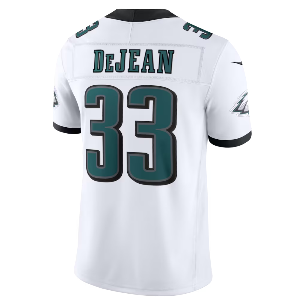 Fenge P.Eagles #33 Cooper DeJean White Vapor F.U.S.E. Stitched Limited  Stitched Jerseys