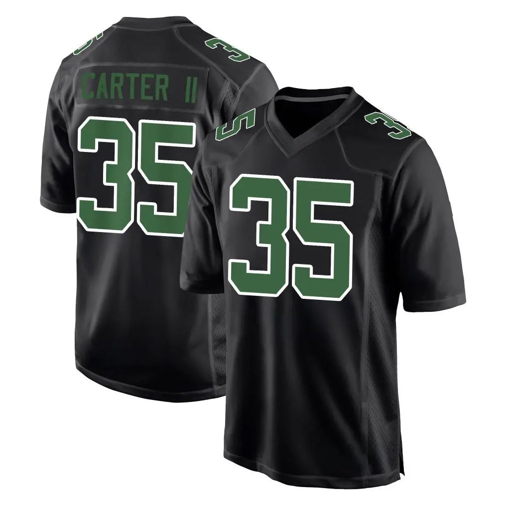 Fenge P.Eagles #35 Michael Carter II Player Carbon Green Fashion Home Game Stitched Jerseys