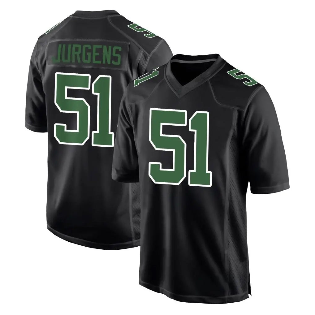 Fenge P.Eagles #51 Cam Jurgens Player Carbon Green Fashion Home Game Stitched Jerseys