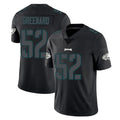 Fenge P.Eagles #52 Jonathan Greenard Player Limited Black Impact Home Game Stitched Jerseys