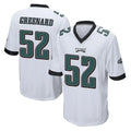 Fenge P.Eagles #52 Jonathan Greenard Player White Home Game Stitched Jerseys