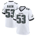 Fenge P.Eagles #53 Zack Baun Player White Game Home Stitched Jerseys
