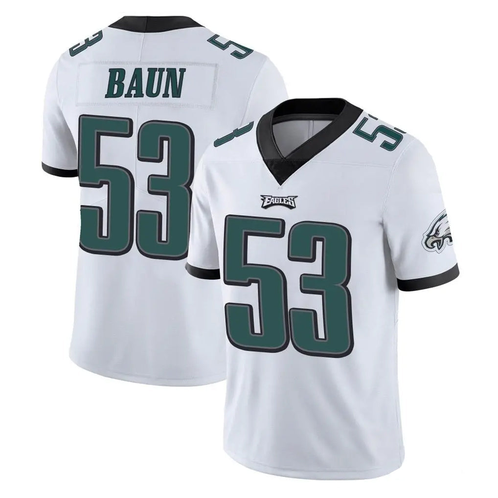 Fenge P.Eagles #53 Zack Baun Player White Limited Vapor Untouchable Home Game Stitched Jerseys
