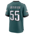 Fenge P.Eagles #55 Brandon Graham Midnight Green Team Game Stitched Jerseys