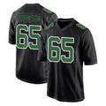 Fenge P.Eagles #65 Lane Johnson Player Carbon Green Fashion Home Game Stitched Jerseys