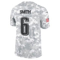 Fenge P.Eagles #6 DeVonta Smith Arctic Camo 2024 Salute to Service Limited Stitched Jerseys