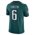 Fenge P.Eagles #6 DeVonta Smith Green Vapor F.U.S.E. Limited Stitched Jerseys