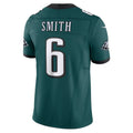 Fenge P.Eagles #6 DeVonta Smith Midnight Green Vapor F.U.S.E. Limited Stitched Jerseys