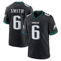 Fenge P.Eagles #6 DeVonta Smith Player Black Game Home Stitched Jerseys
