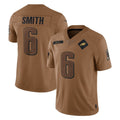 Fenge P.Eagles #6 DeVonta Smith Player Brown Salute To Service Limited Stitched Jerseys
