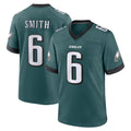 Fenge P.Eagles #6 DeVonta Smith Player Green Home Game Stitched Jerseys