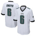 Fenge P.Eagles #6 DeVonta Smith Player White Home Game Stitched Jerseys