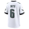 Fenge P.Eagles #6 DeVonta Smith White White Game Stitched Jerseys