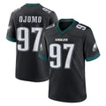 Fenge P.Eagles #97 Moro Ojomo Player Black Game Home Stitched Jerseys