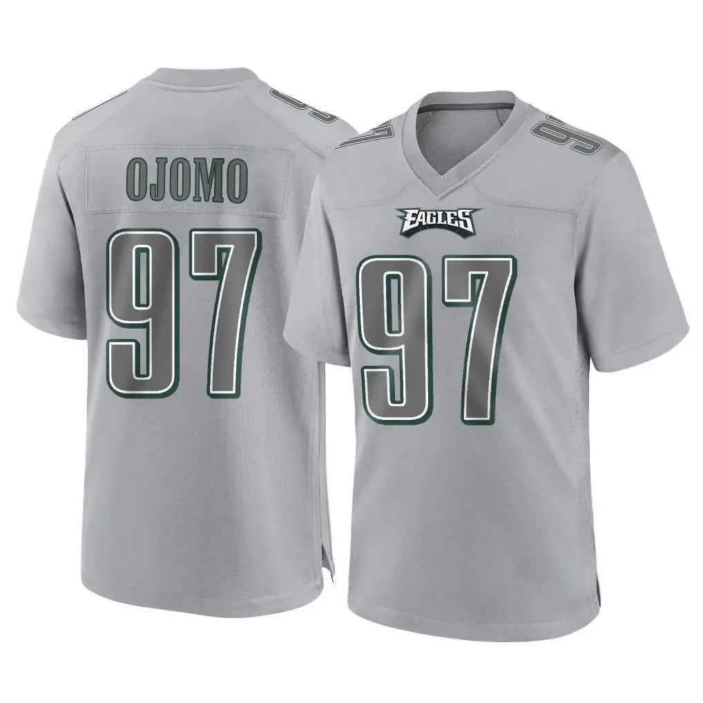 Fenge P.Eagles #97 Moro Ojomo Player Gray Atmosphere Fashion Home Game Stitched Jerseys
