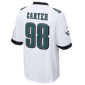 Fenge P.Eagles #98 Jalen Carter White Game Jersey Stitched American Stitched Jersey