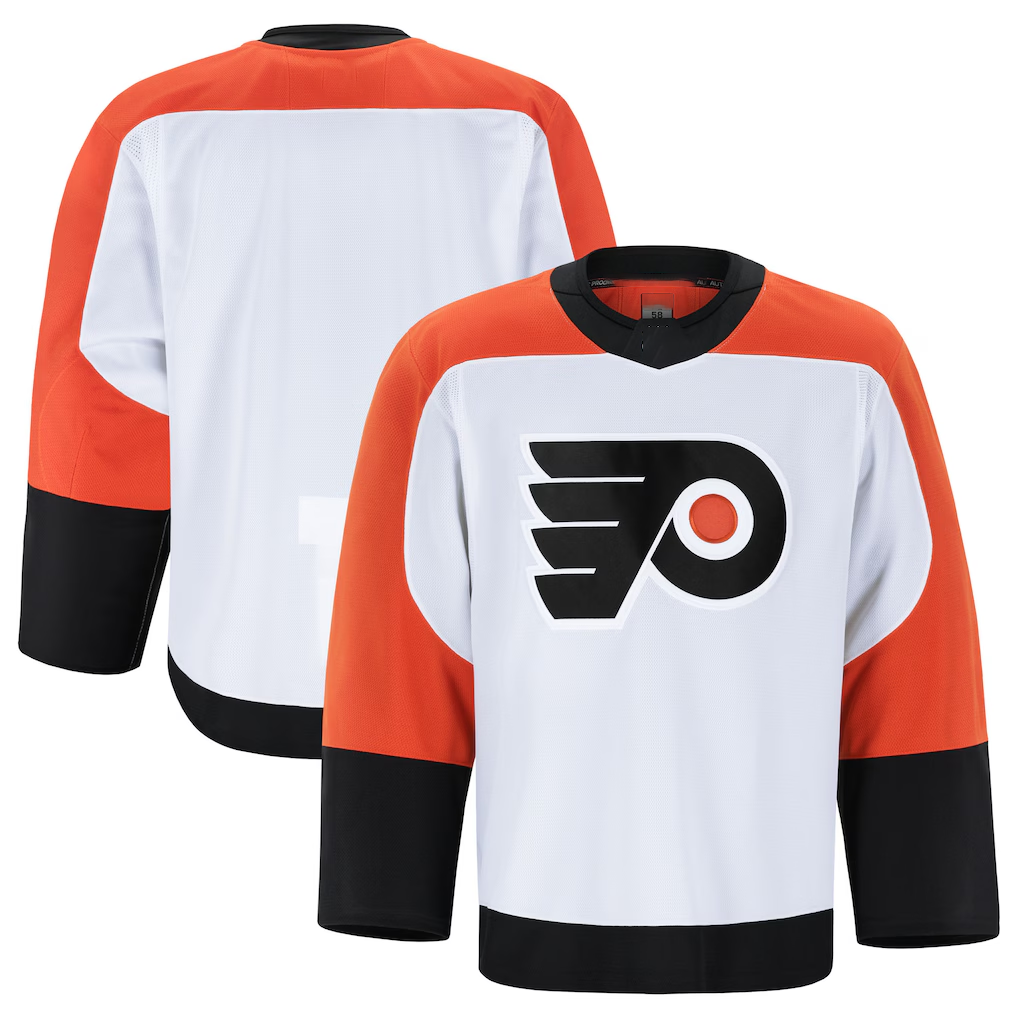 Fenge P.Flyers White Away Authentic Pro Jerseys