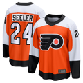 Fenge P.Flyers #24 Nick Seeler Orange Home Practice Jerseys