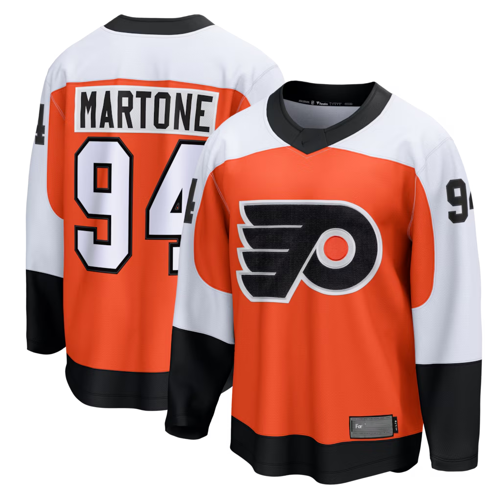 Fenge P.Flyers #94 Porter Martone Orange Breakaway Jerseys