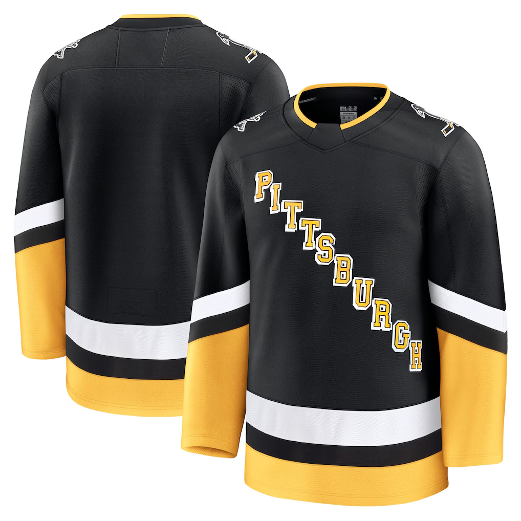 Fenge P.Penguins Black Alternate Premium Jerseys