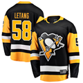 Fenge P.Penguins #58 Kris Letang Black Home Breakaway Jerseys