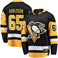 Fenge P.Penguins #65 Erik Karlsson Black Home Breakaway Jerseys