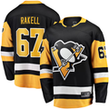 Fenge P.Penguins #67 Rickard Rakell Black Home Breakaway Player Jerseys