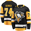 Fenge P.Penguins #74 Stuart Skinner Black Home Breakaway Jerseys