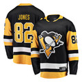 Fenge P.Penguins #82 Caleb Jones Black Home Breakaway Jerseys