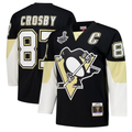 Fenge P.Penguins #87 Sidney Crosby Black 2008 Power Play Jerseys
