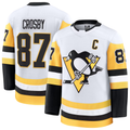 Fenge P.Penguins #87 Sidney Crosby White Away Premium Jerseys
