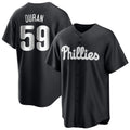 Fenge P.Phillies #59 Jhoan Duran Player Black Alt Fashion Home Game Stitched Jerseys
