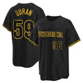 Fenge P.Phillies #59 Jhoan Duran Player Black Snake Skin City Home Game Stitched Jerseys