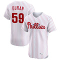Fenge P.Phillies #59 Jhoan Duran Player White Home Limited Elite Stitched Jerseys