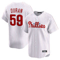 Fenge P.Phillies #59 Jhoan Duran Player White Home Limited Stitched Jerseys