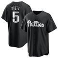 Fenge P.Phillies #5 Bryson Stott Player Black Alt Fashion Home Game Stitched Jerseys