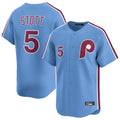 Fenge P.Phillies #5 Bryson Stott Player Light Blue Home Limited Stitched Jerseys