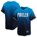 Fenge P.Phillies Blank Player Blue City Connect Home Limited Stitched Jerseys