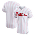 Fenge P.Phillies Blank Player White Home Limited Elite Stitched Jerseys