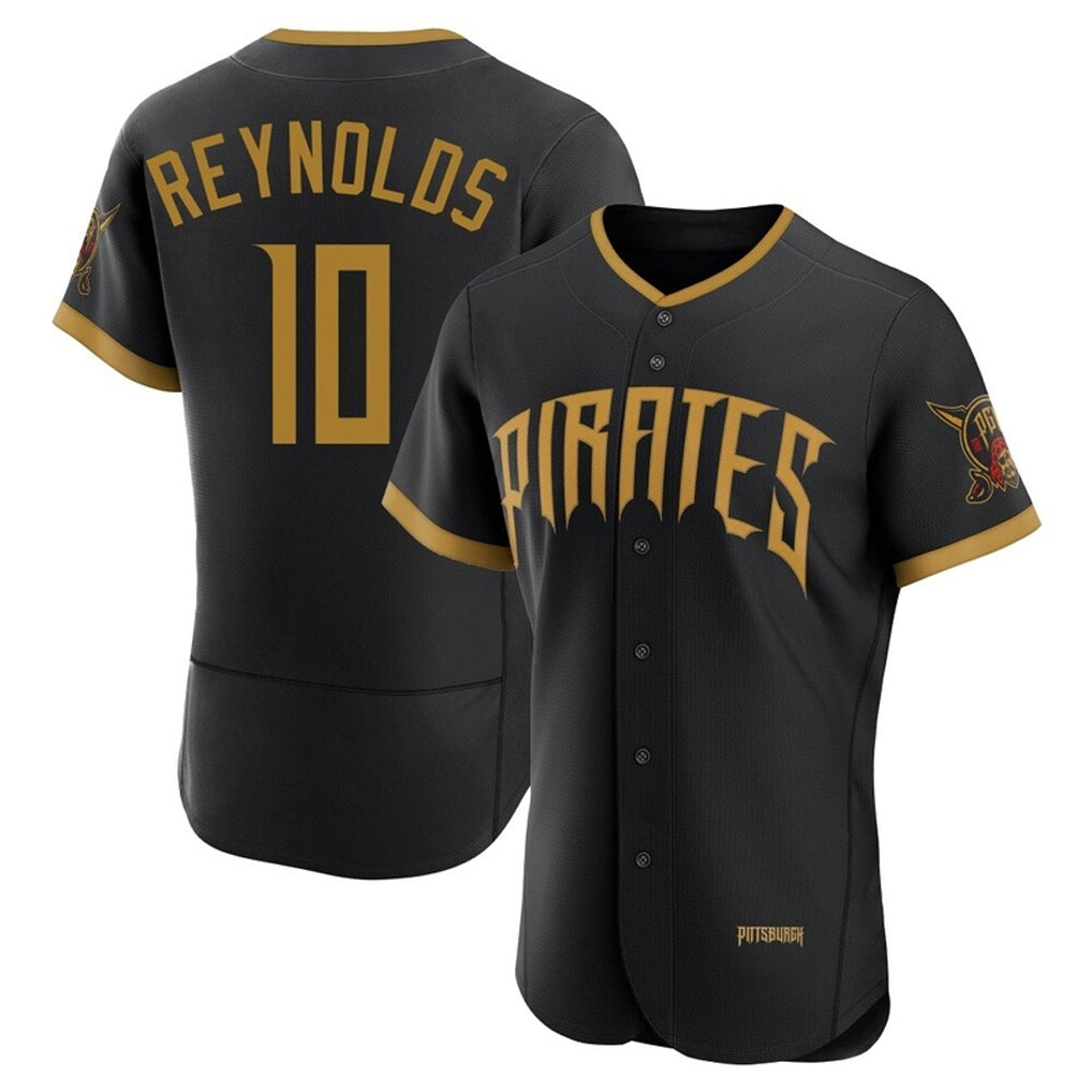 Fenge P.Pirates #10 Bryan Reynolds Player Black 2026 City Connect Home Limited Elite Stitched Jerseys