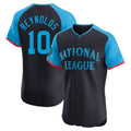 Fenge P.Pirates #10 Bryan Reynolds Player Navy National League All-Star Home Limited Elite Stitched Jerseys